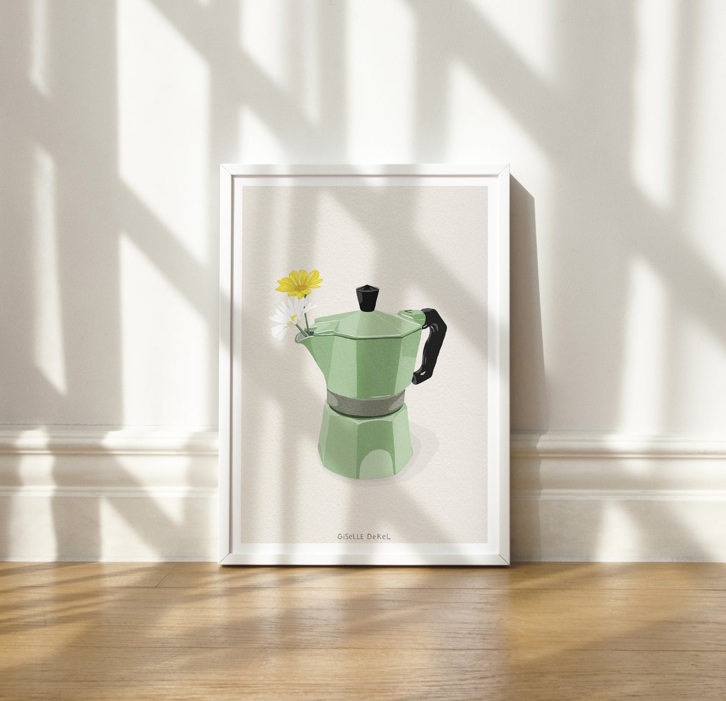 Coffee Flower Pot