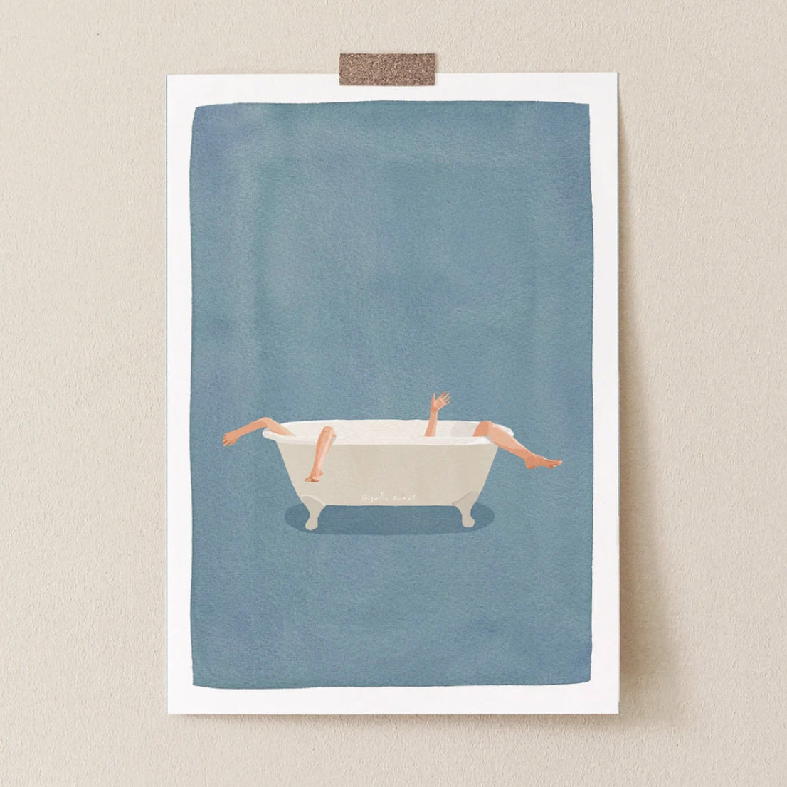 Blue Bathtub