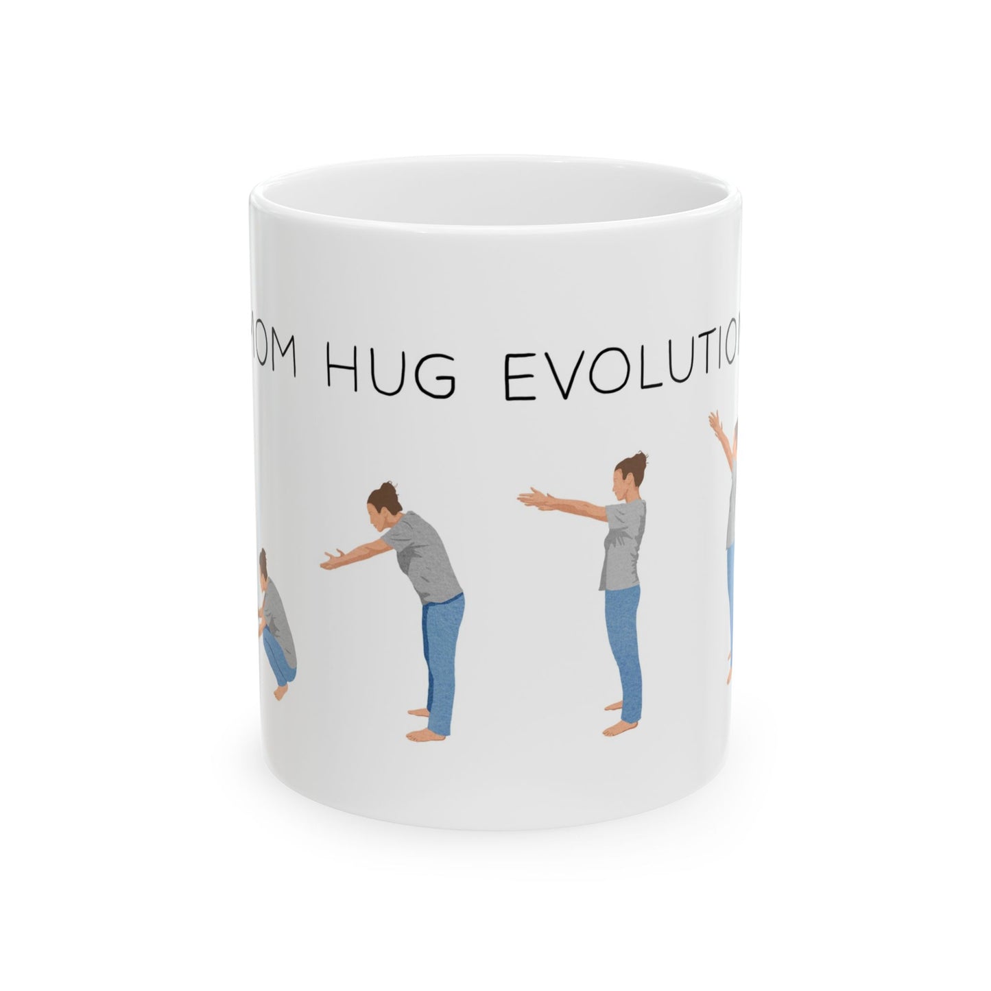 Mom Hug Evolution Hug