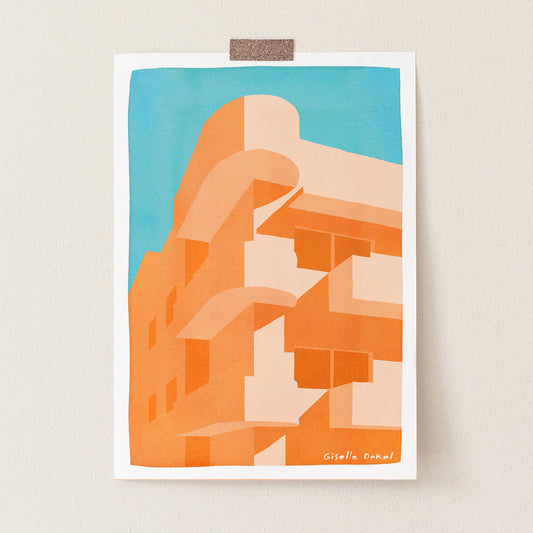 Orange Bauhaus