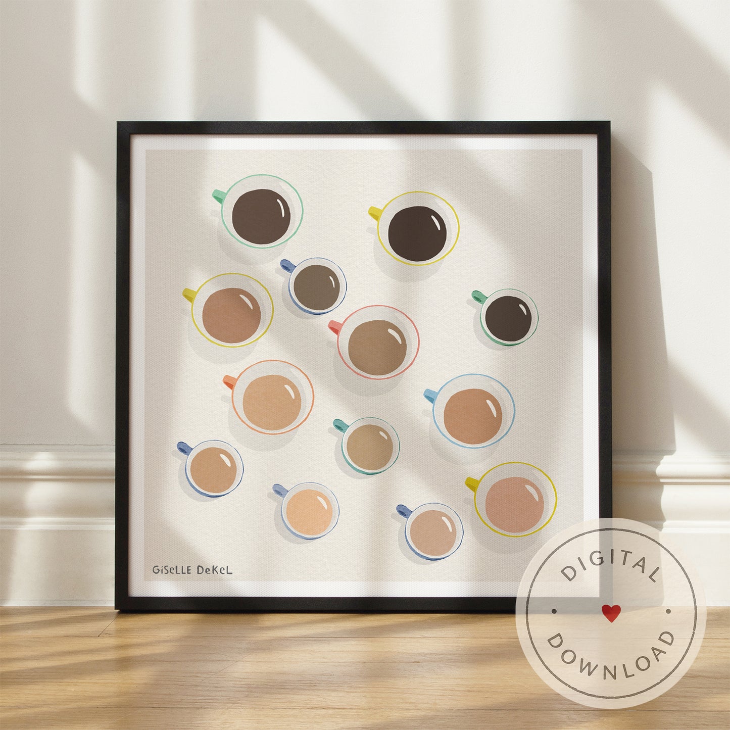 Coffee colors