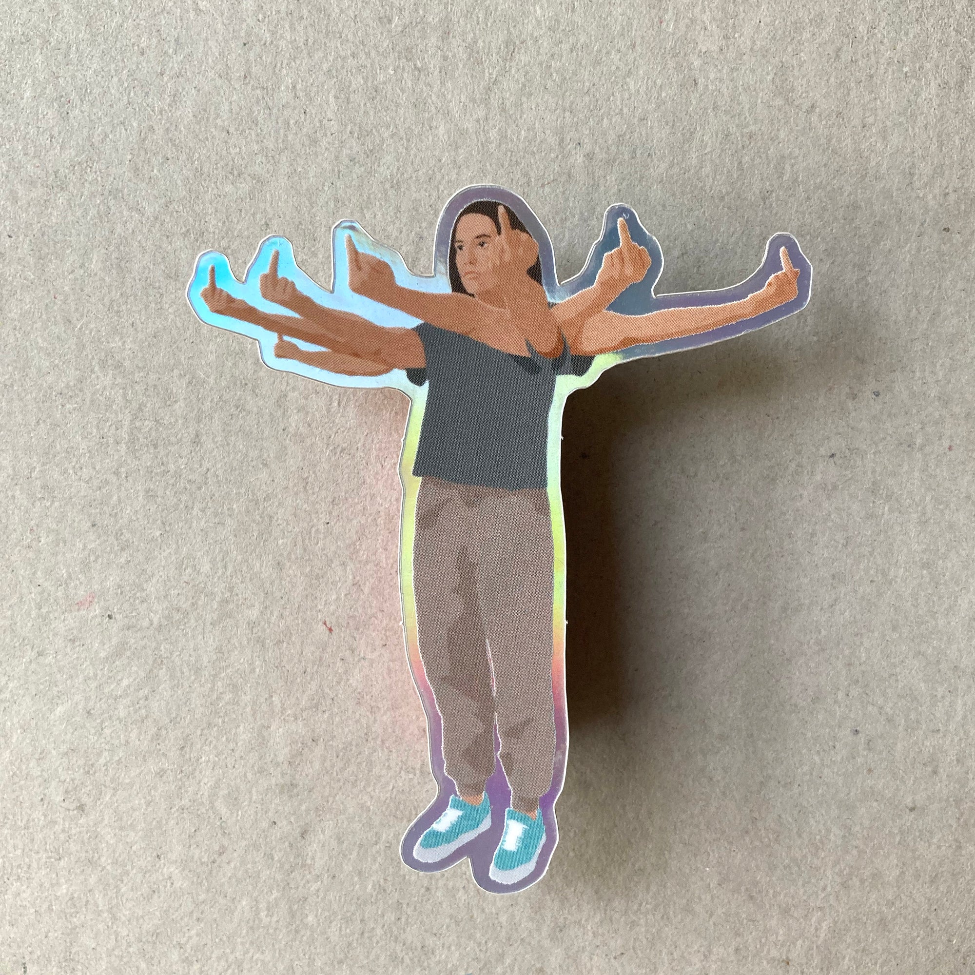 Fackiu Sticker NEW!