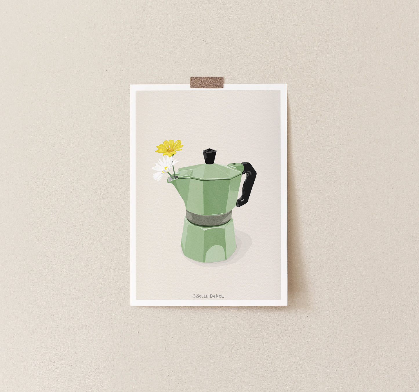 Coffee Flower Pot