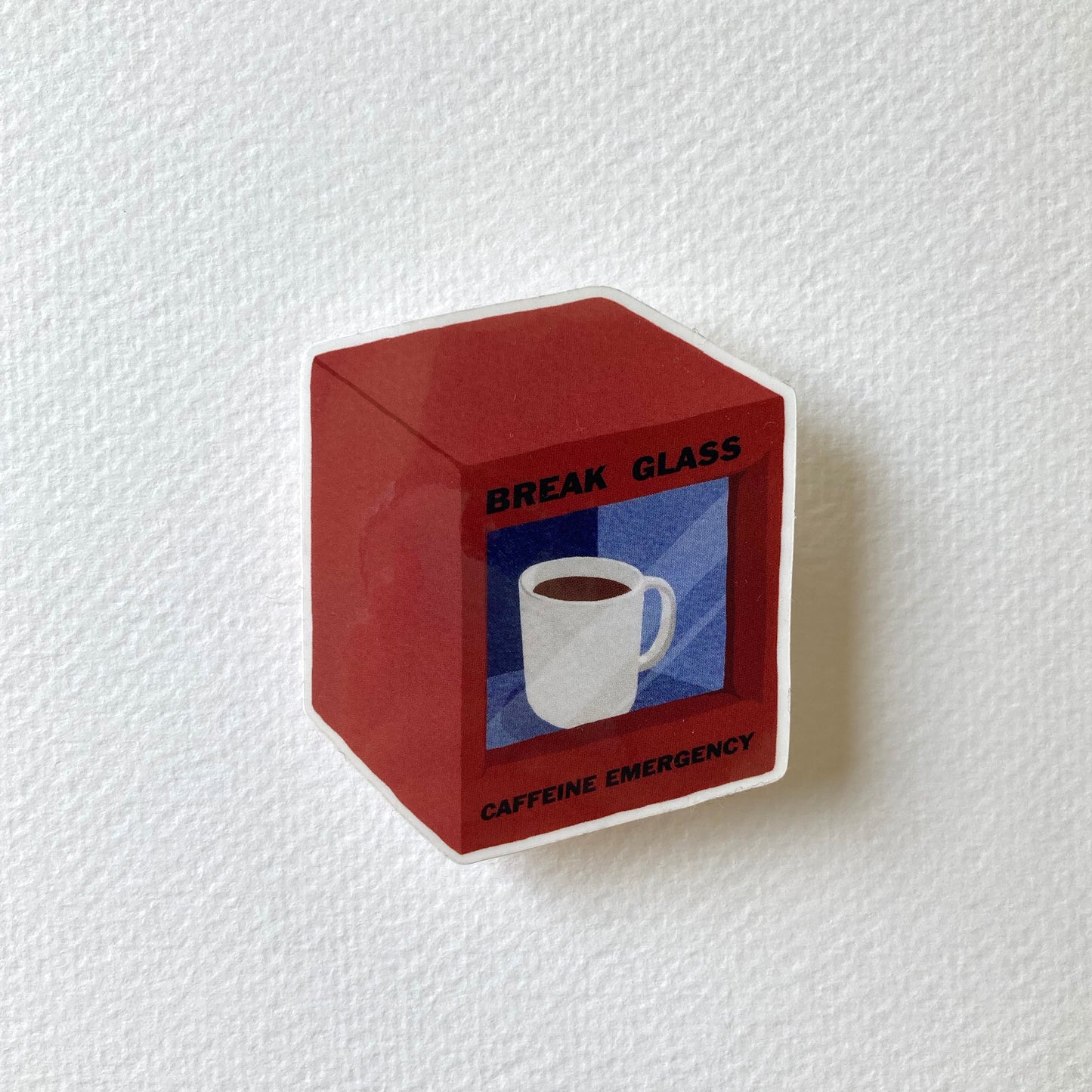 Emergency Coffee Sticker