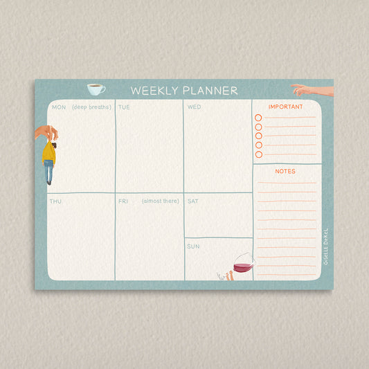 A5 Weekly planner