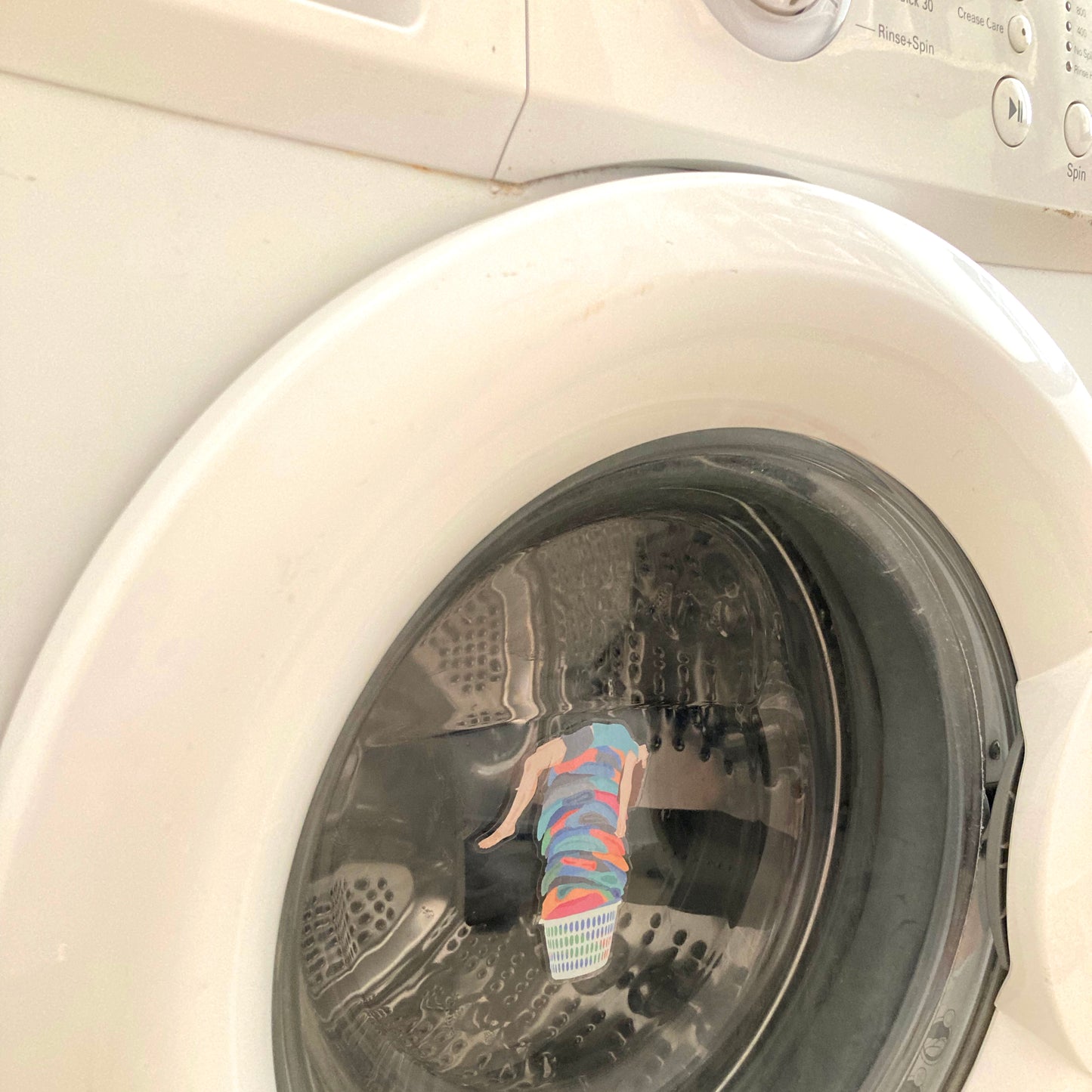 Laundry Sticker